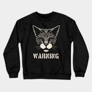 ANGRY CAT Crewneck Sweatshirt